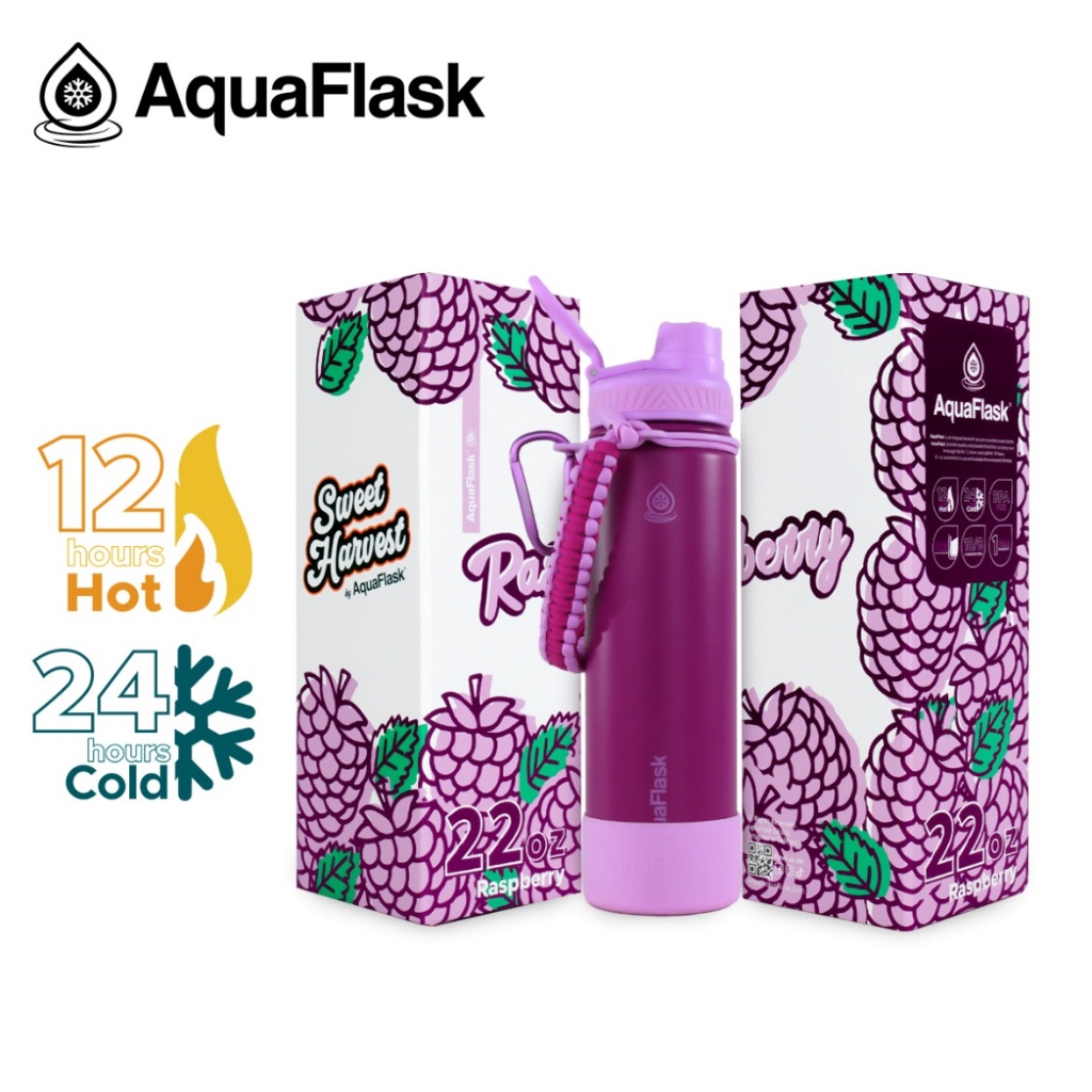 Aquaflask Sweet Harvest (18/22/32/40oz) Limited Edition with Silicone ...