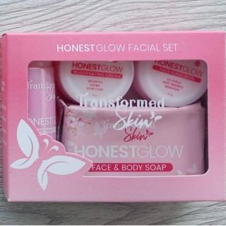 Honest Glow Facial Set Transformed Skin Set | Shopee Philippines