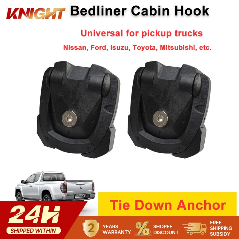 Bedliner Cabin Hook Hanger Cangkuk Tie Lock Fit For RANGER DMAX HILUX ...