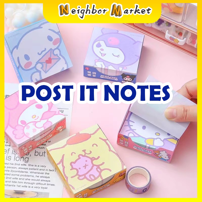 50PCS Post-it Note Card Message Sticker Ins Hot Selling New Thick ...