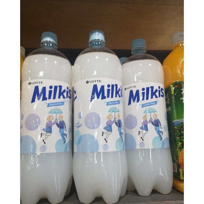 Lotte Milkies Orginal flavour 1.5liter | Shopee Philippines