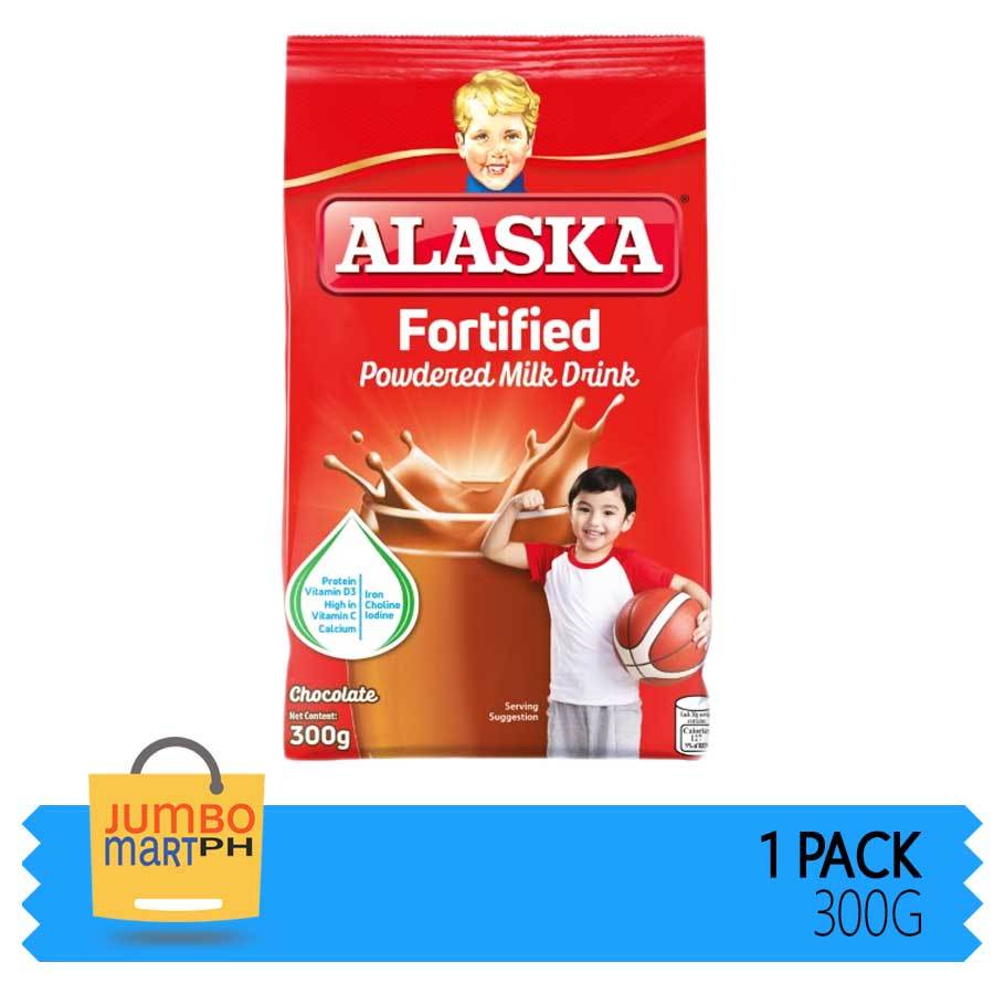 ALASKA MILK POWDER CHOCO 300G | Shopee Philippines