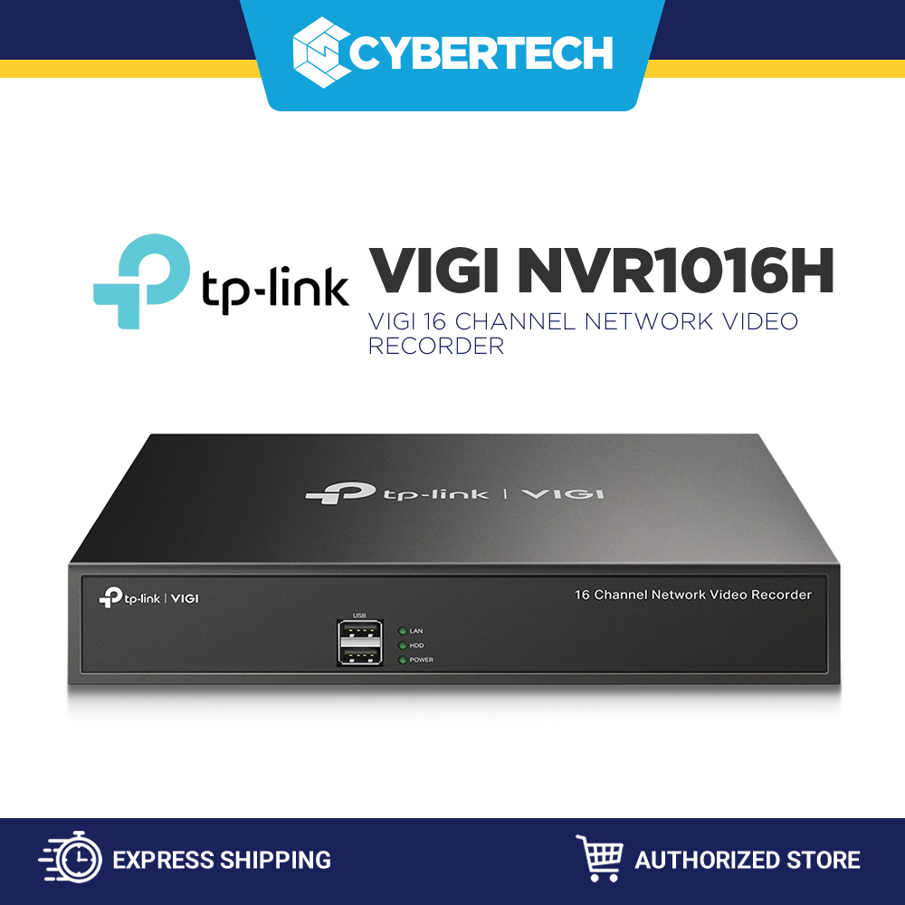 TP-Link VIGI NVR1016H 16 Channel Network Video Recorder | Voordelig