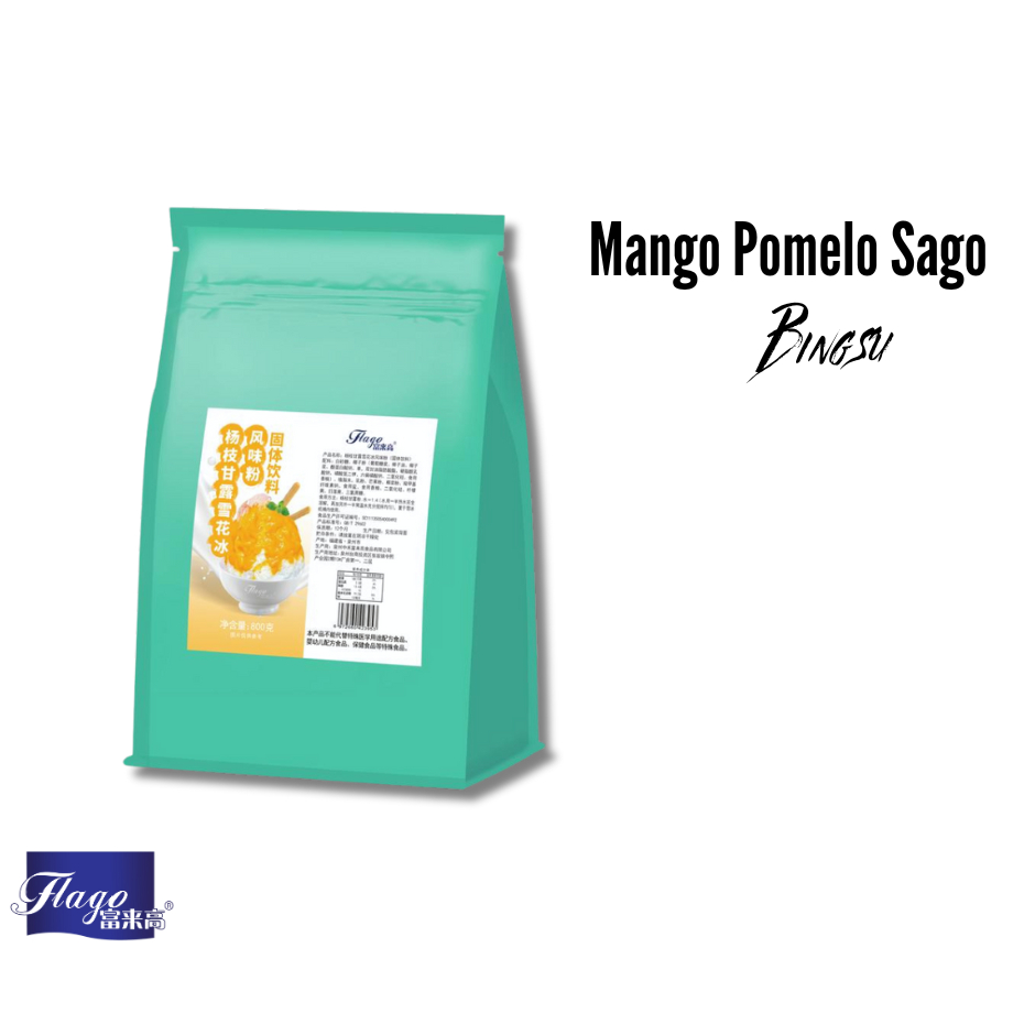 Mango Pomelo Sago Powder Bingsu Flago | Shopee Philippines