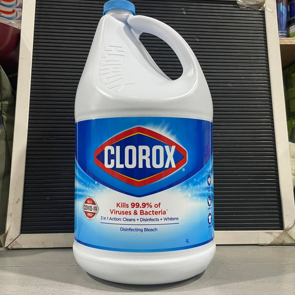 Clorox Original Bleach Liquid 4l Shopee Philippines