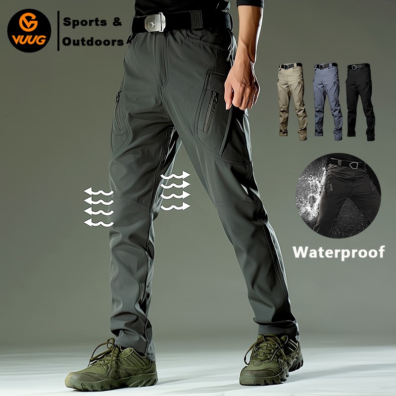 【2-3 days arrive!!!】VUUG Stretch Tactical Cargo Pants for Men in Grey ...