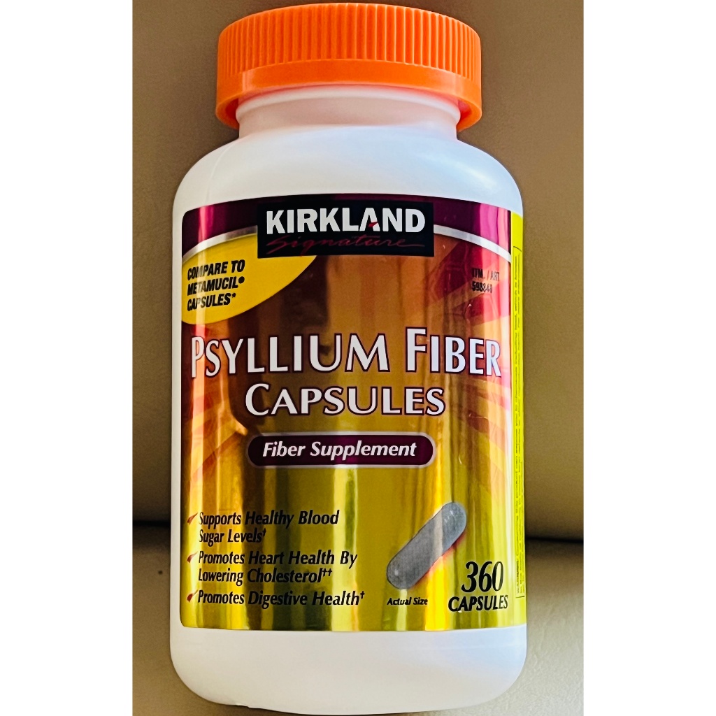 Kirkland Psyllium Fiber Capsules (360 Capsules) Shopee Philippines