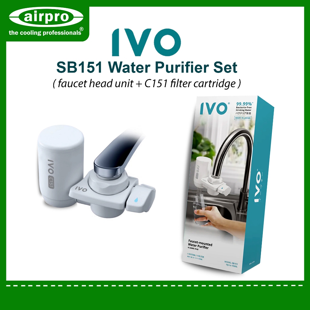IVO SB151 Faucetmounted Water Purifier Shopee Philippines