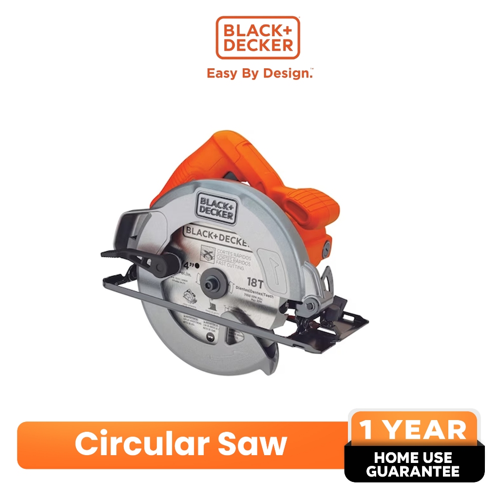 BLACK+DECKER™ Circular Saw 1400W (CS1004B1) Power Tools [1 Year