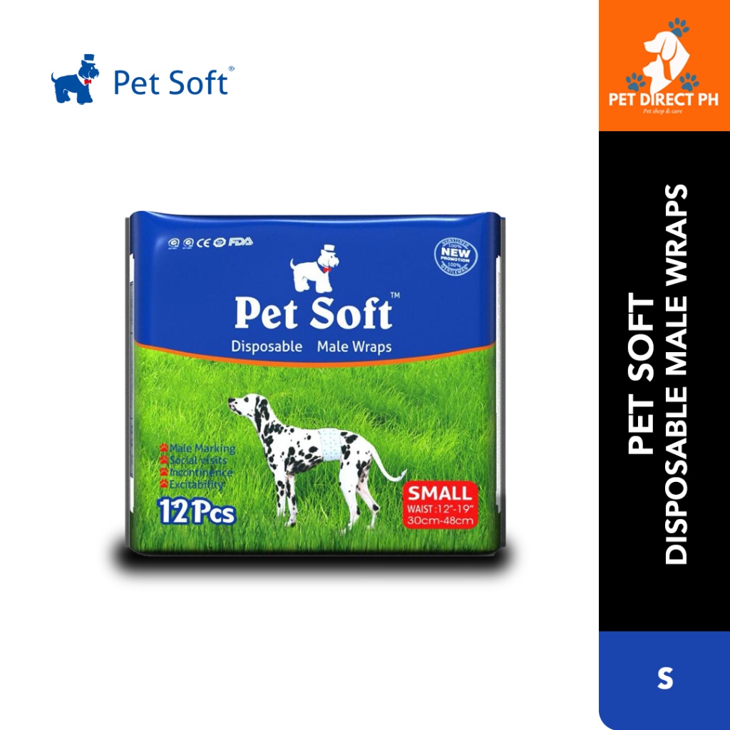 Pet Soft Male Dog Diaper Shopee Philippines