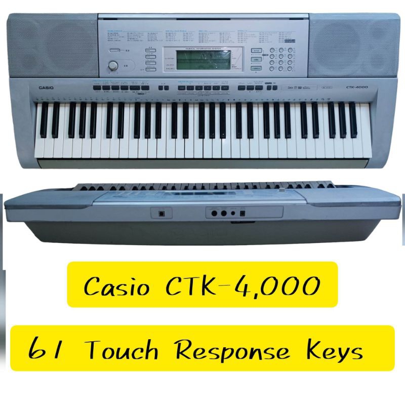 Casio Ctk 4000 Touch Response Shopee Philippines