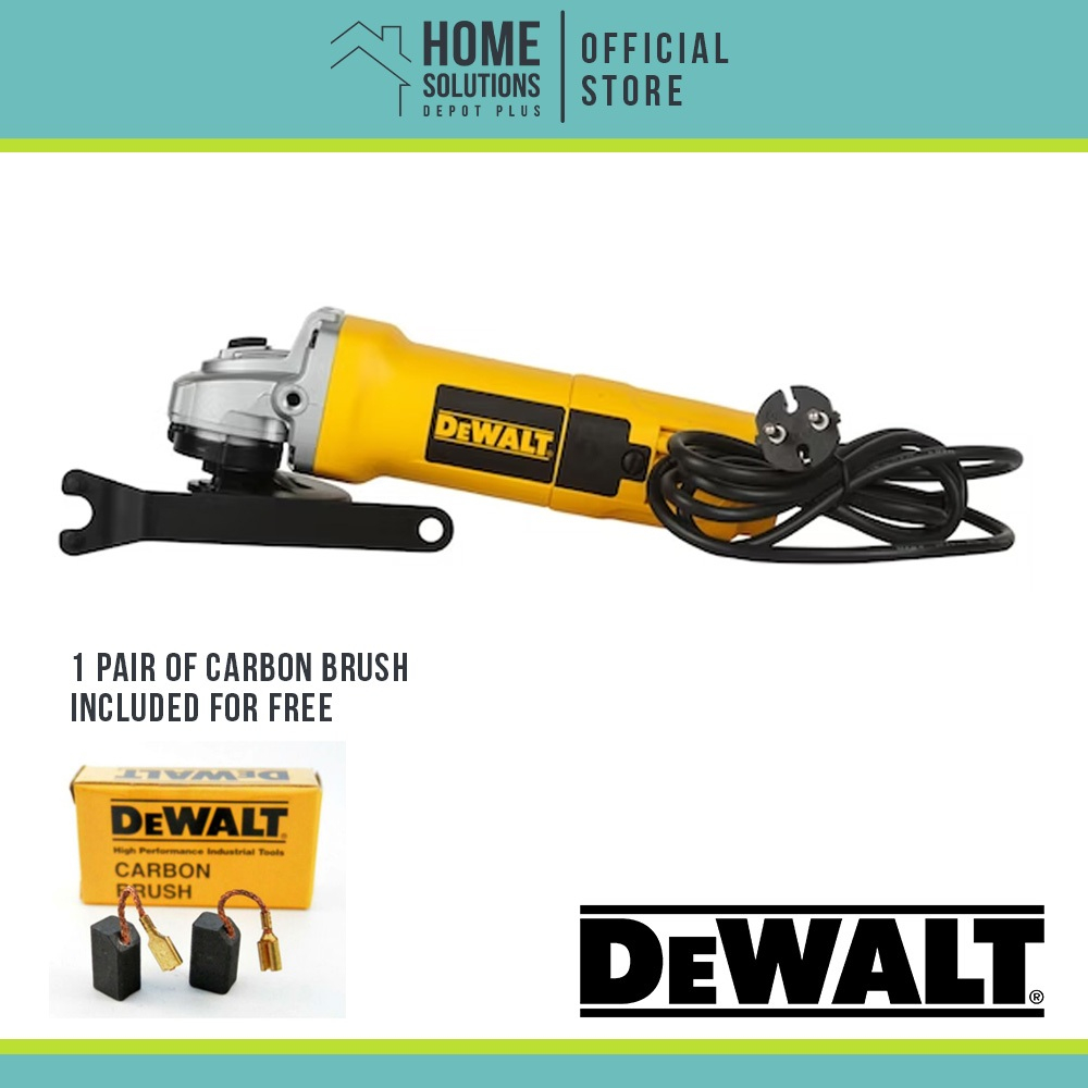 DEWALT ANGLE GRINDER DW810B-B1 100MM/710W | Shopee Philippines