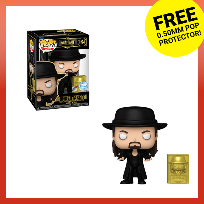 Funko Pop ! WWE : Hall of Fame Series – Undertaker #144 (exclusivité fanatique), 74600