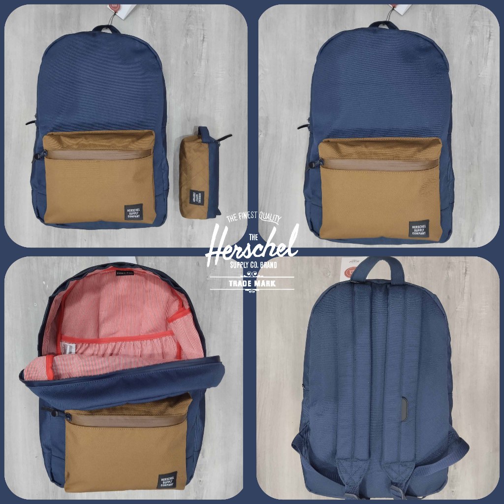 Original Herschel Bag Backpack Settlement 23 Liters with FREE Herschel Settlement pouch Shopee Philippines