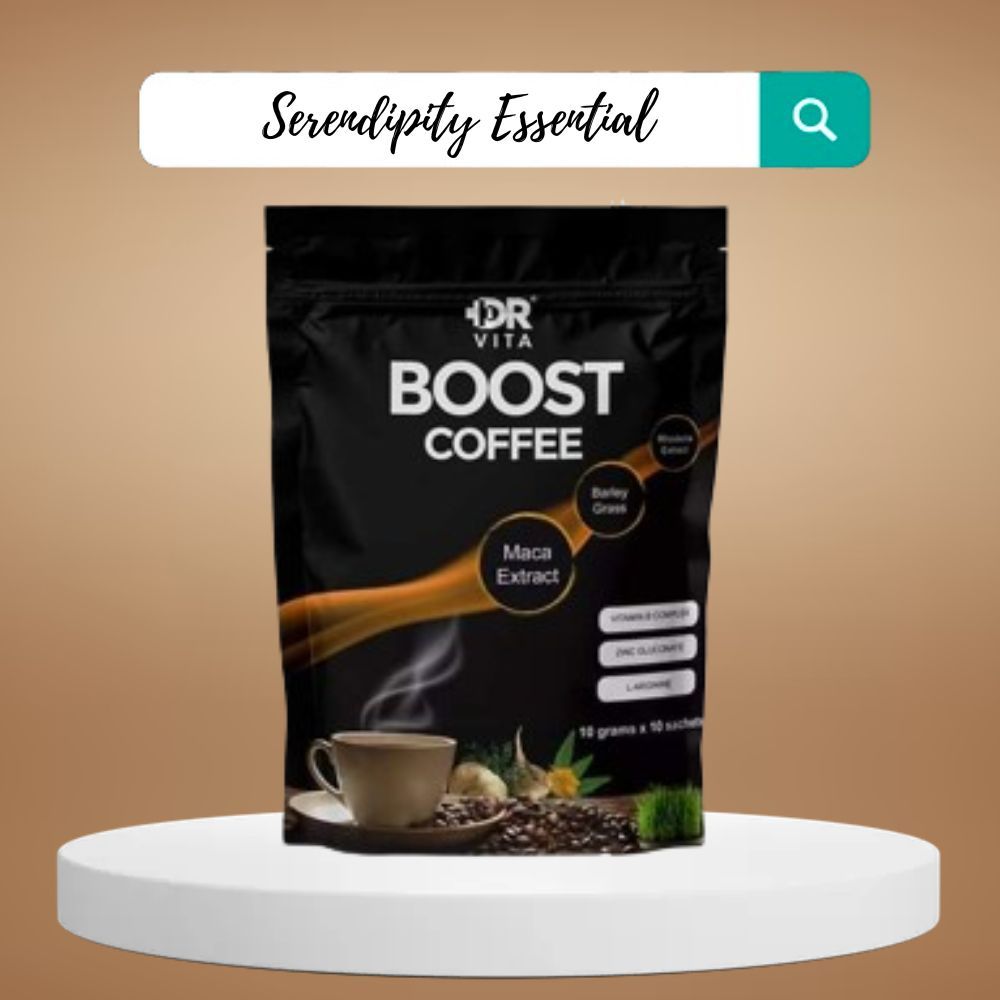 Dr Vita Boost Coffee Arabica Coffee Mix With Maca Extract Barley Grass And Rhodiola Extract 0290