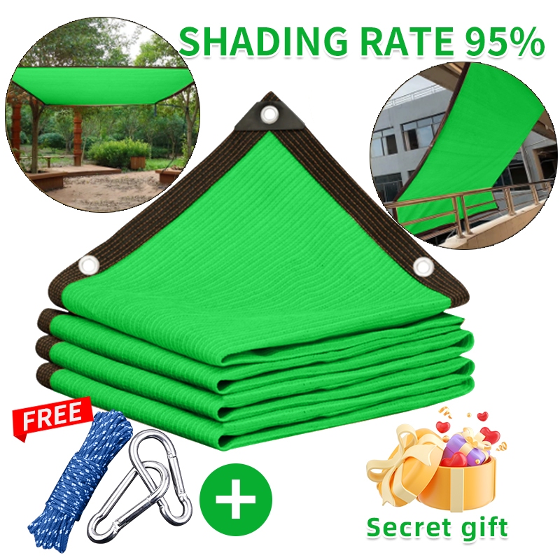 Anti-UV Sun Shade Net Weather Net Car Sunscreen Greenhouse Net Black ...