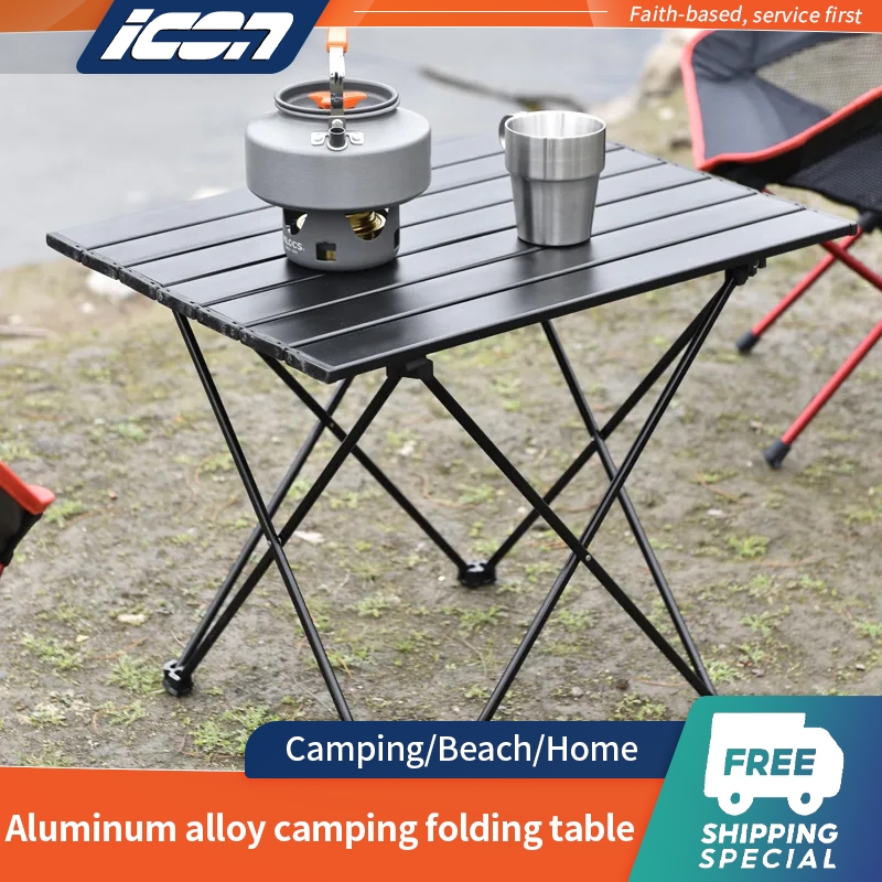 ICON Outdoor camping folding table Portable picnic table Aluminum - Main Image