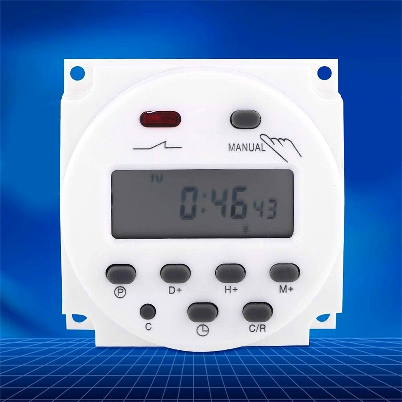 AC 220V Digital LCD Power Programmable Timer Time Switch Relay for egg ...