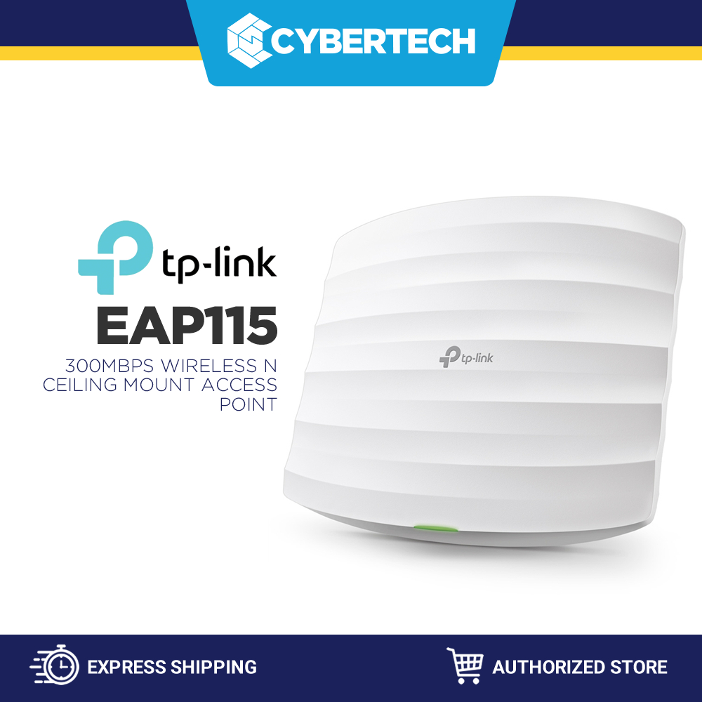 Cybertech TP-Link EAP115 300Mbps Wireless N Ceiling Mount Access Point ...