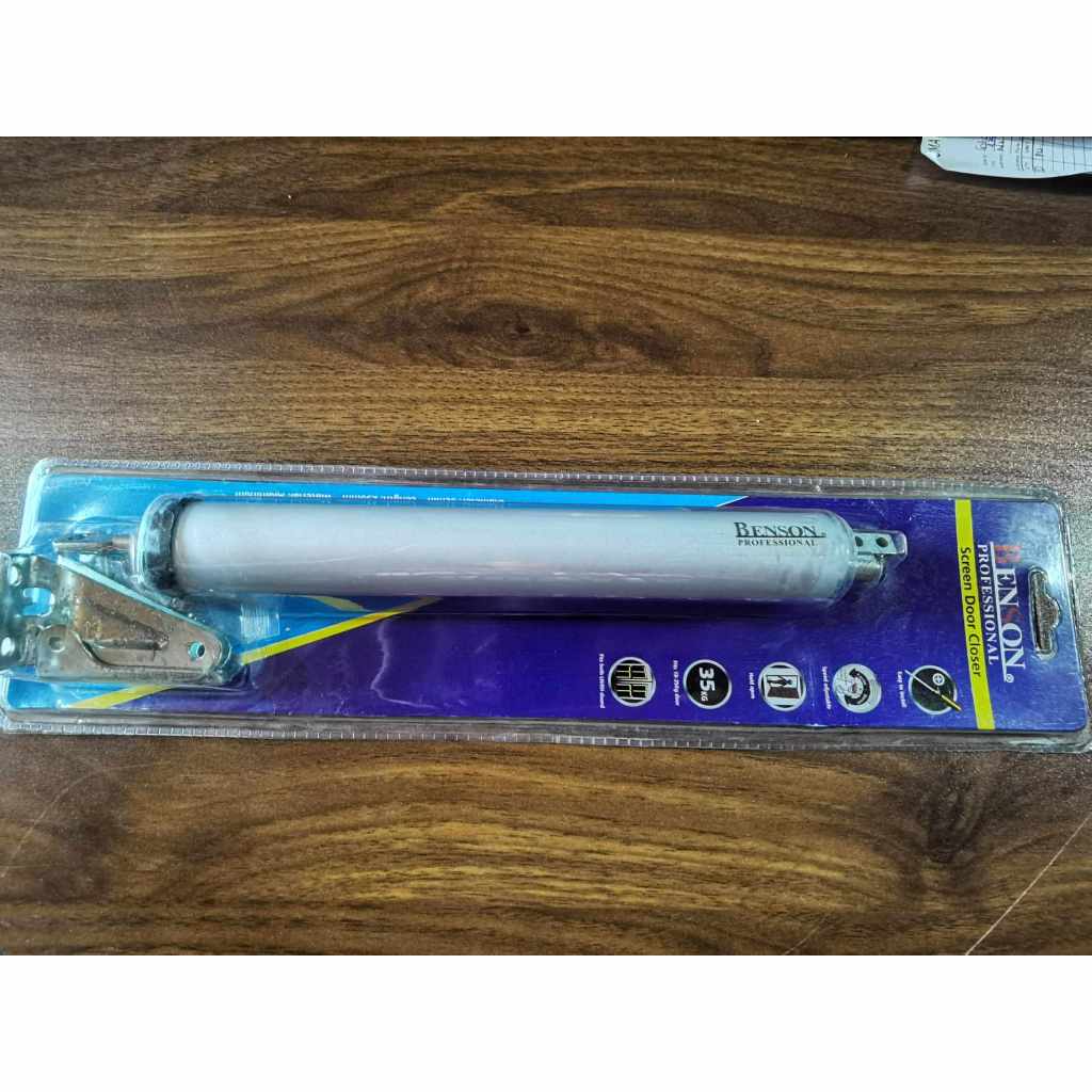 Wright Products Pneumatic Closer And Push Button Latch Combo Kit, Black V1033BL - The Home Depot - View #4