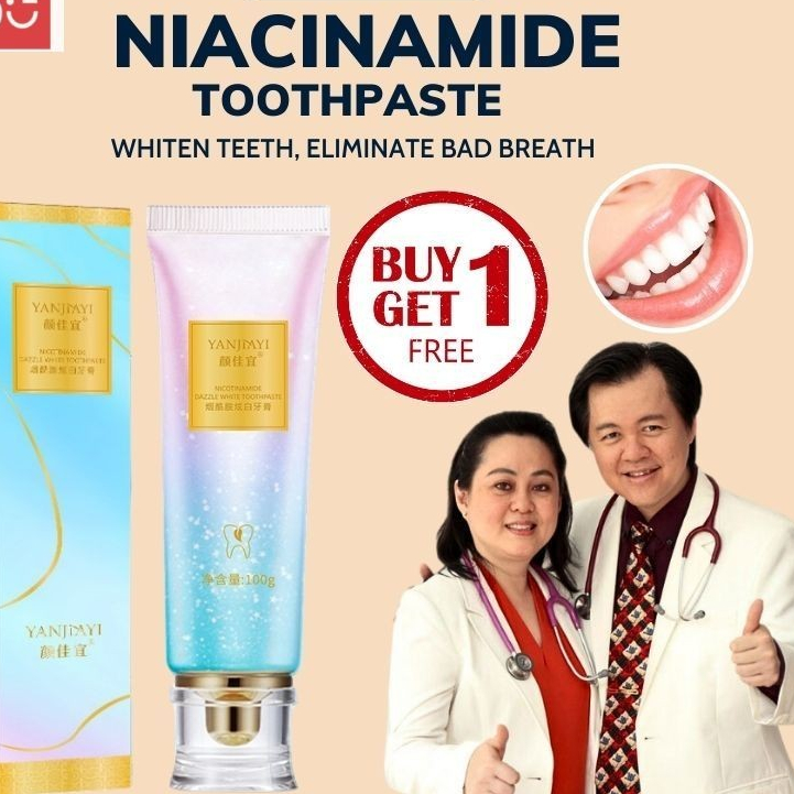 Niacinamide Toothpaste Aquacool Whitening Toothpaste Fresh Teeth Tooth ...