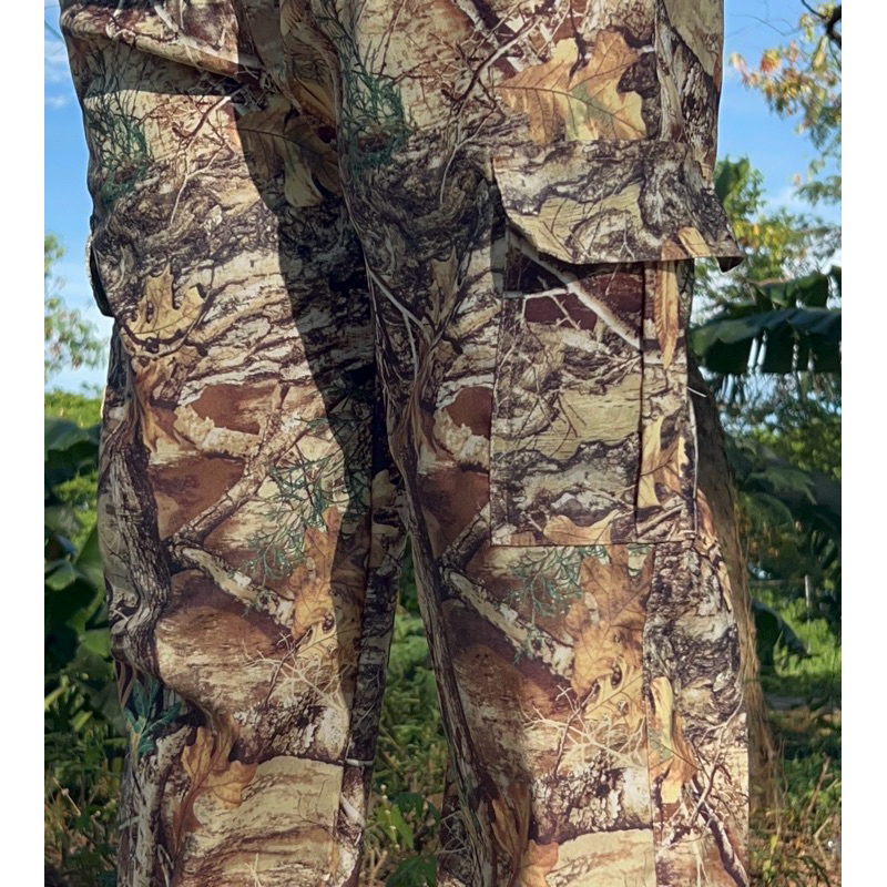 Printed Cargo Pants pockets Regular Size (freesize) Camouflage