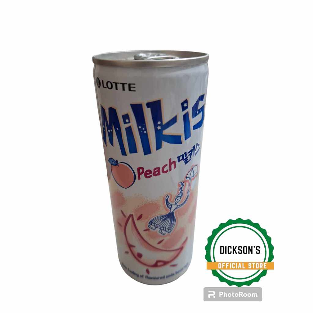 Lotte Milkis Carbonated Peach flavor drinks | Shopee Philippines