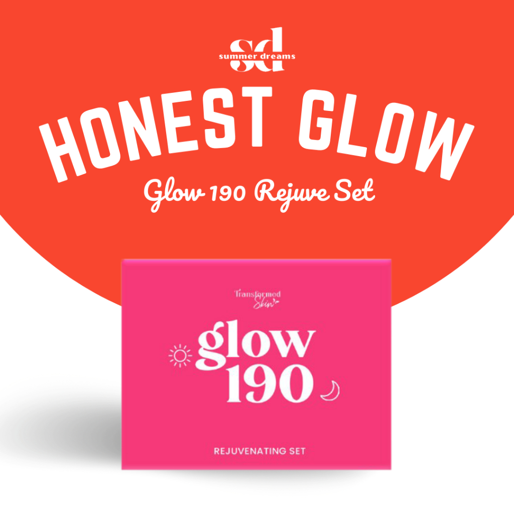 HONEST GLOW Glow 190 Rejuvenating Set Skincare | Shopee Philippines