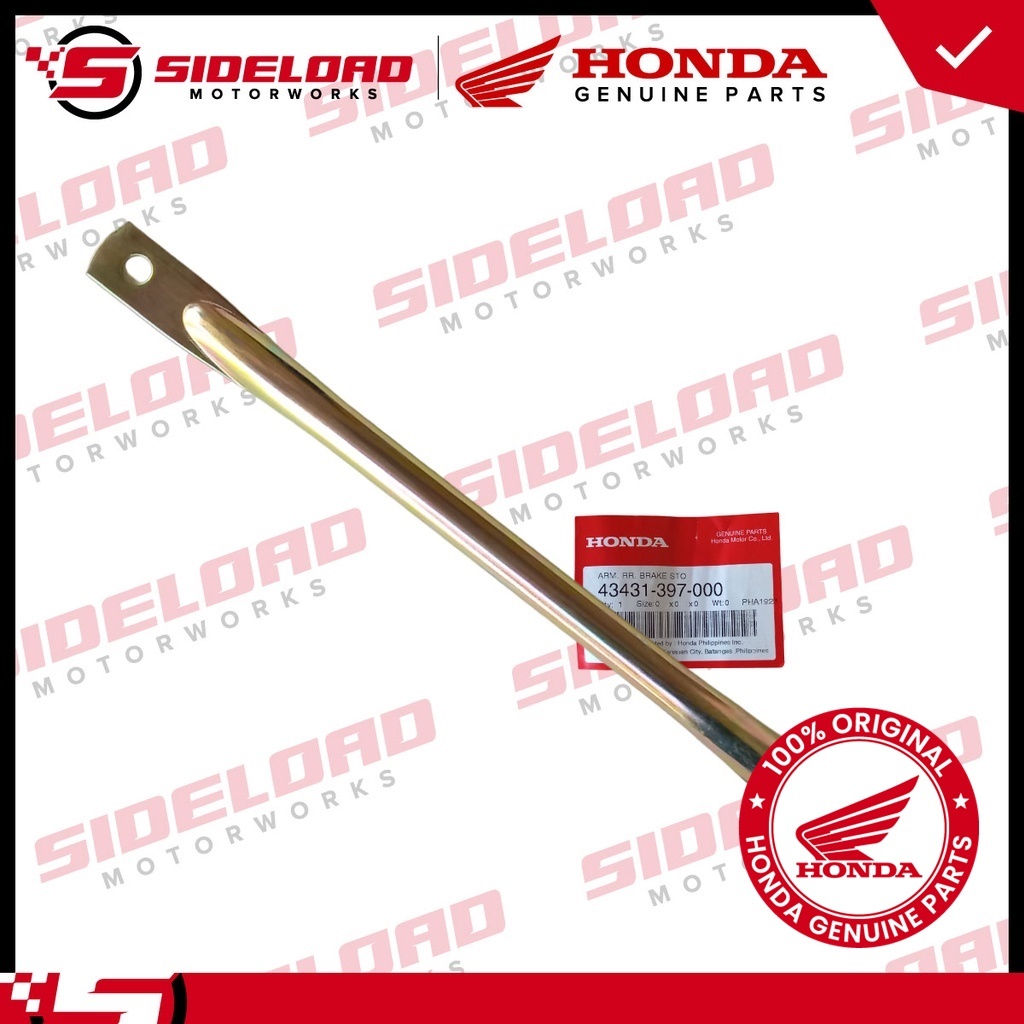 Arm, Rear Brake Stopper - TMX 155 - Honda Genuine (43431-397-000 ...