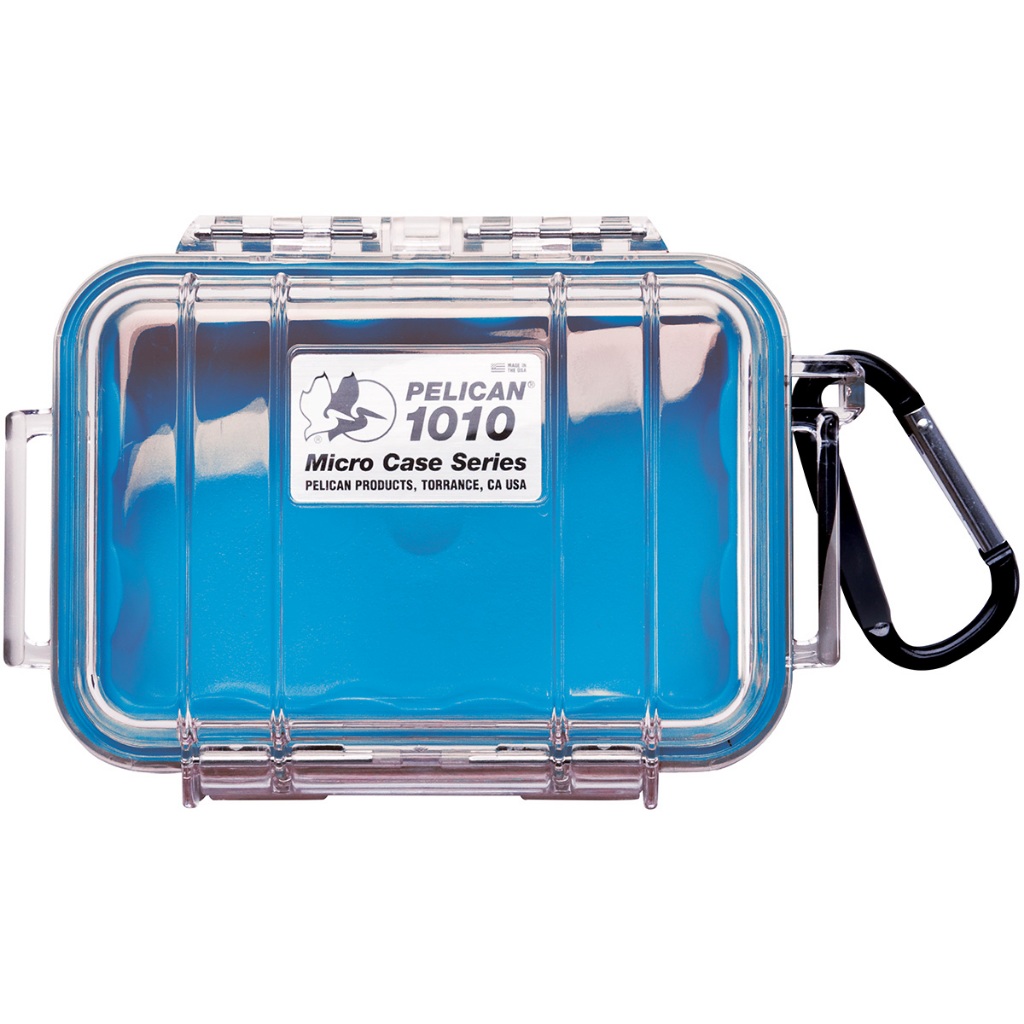 PELI 1020 Micro, Watertight Case To Protect Small Belongings, IP67 Rated, 1L Capacity, Made In