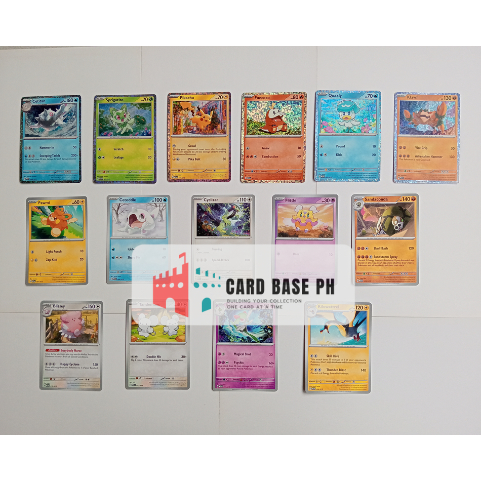 POKEMON McDonald's 2023 Trading Cards Match Battle Promo singles holo and  non-holo | Shopee Philippines