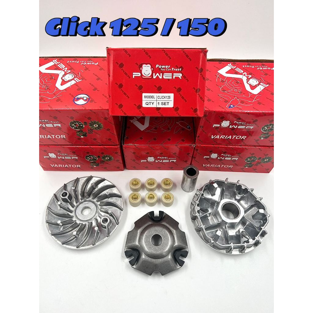 M.POWER STOCK PULLEY SET (MIO SPORTY / MIO i125 / Click 125i / MX-125 ...