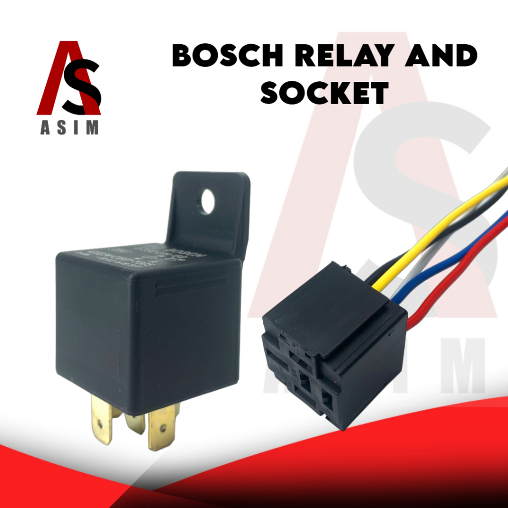 ASIM MOTORCYCLE RELAY AND SOCKET UNIVERSAL | Shopee Philippines