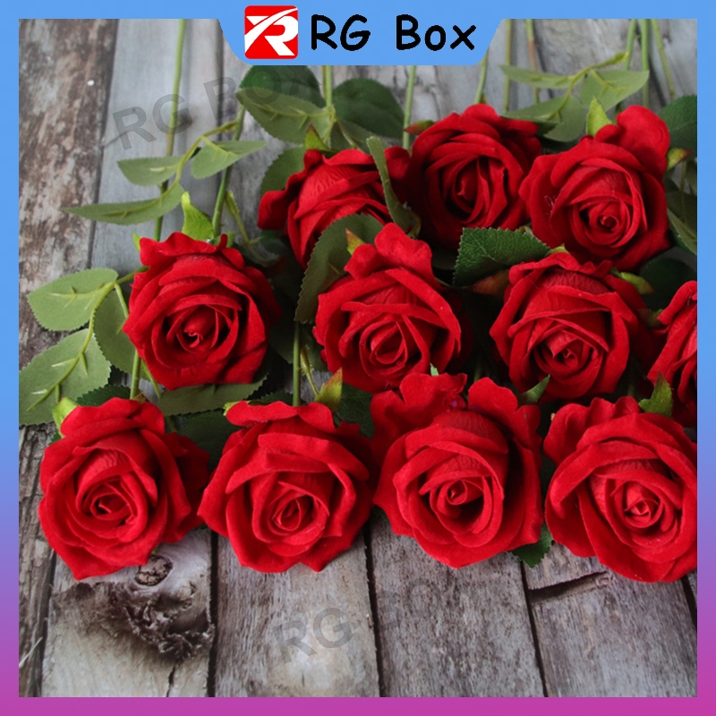 High Quality Cloth Rose Fake Rose Fake Flowers Artificial Flower For ...