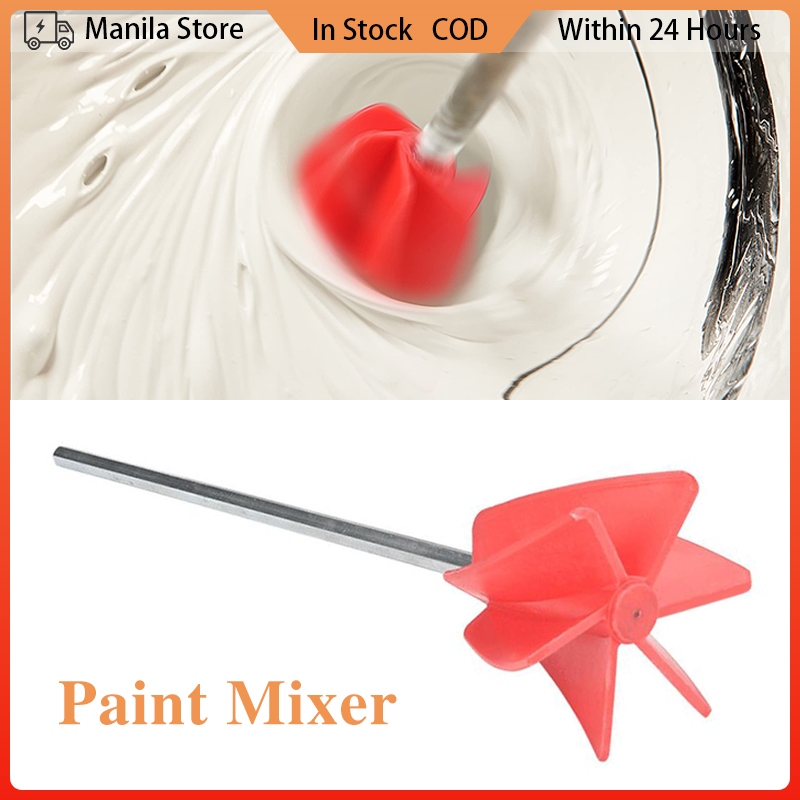Paint Stirrer for Drill Epoxy Resin Mixer Helix Paint Mixer Pigment