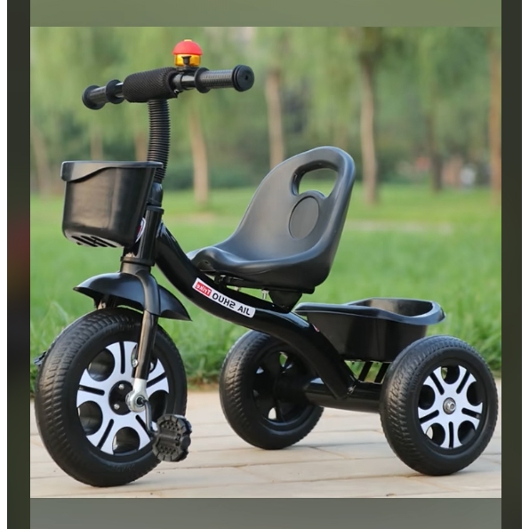 Kids Tricycle Children Tricycle Bicycle Infant Trolley Bicycle Stroller  Pedal Car Kids Children Bike