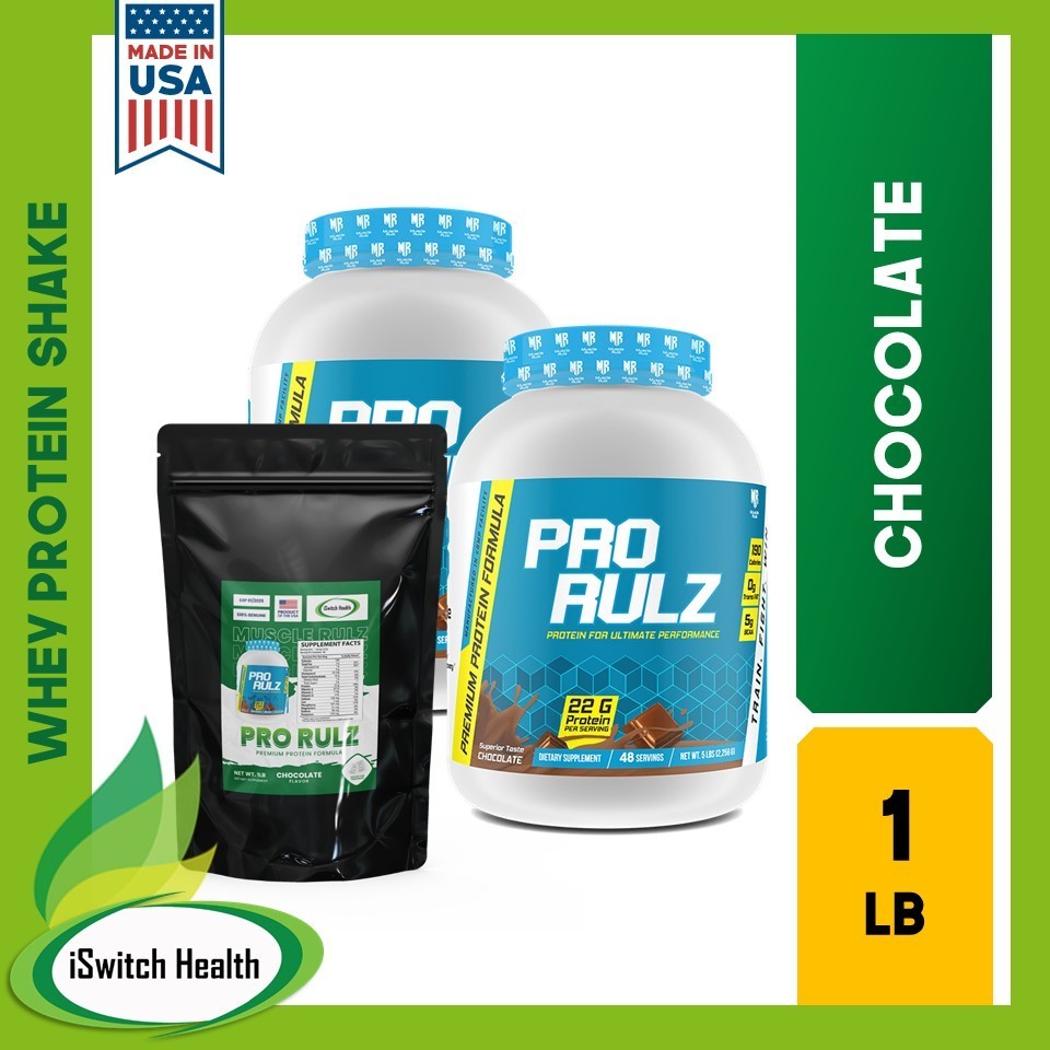 Muscle Rulz Pro Rulz - 1LB - Chocolate (REPACKED) | Premium Multi ...