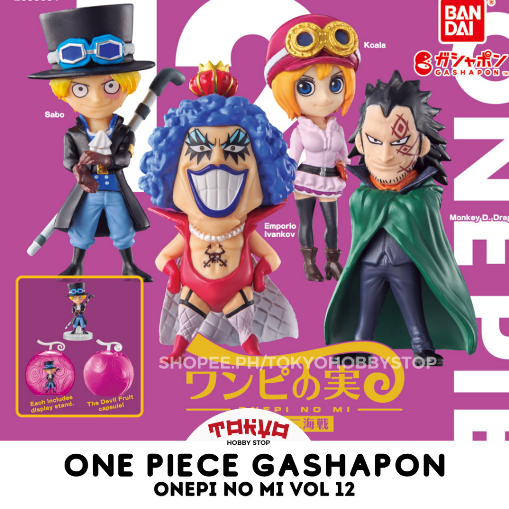 One Piece Gashapon Onepi No Mi Vol 12 Twelfth Naval Battle One Piece ...