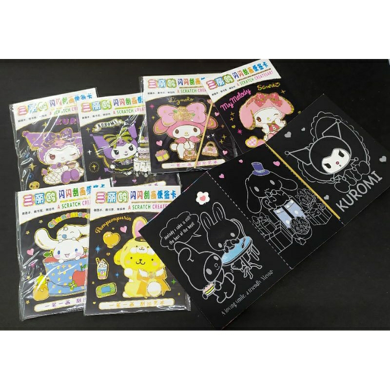 SanRio Character A SCRATCH PAPER PAD | Shopee Philippines