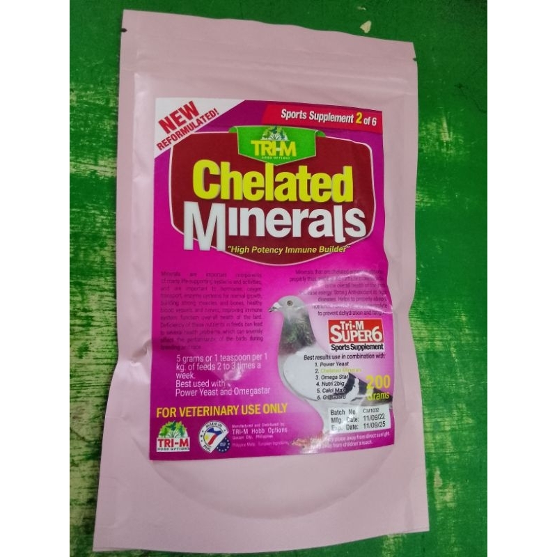 CHELATED MINERALS 200G high potency immune builder | Shopee Philippines