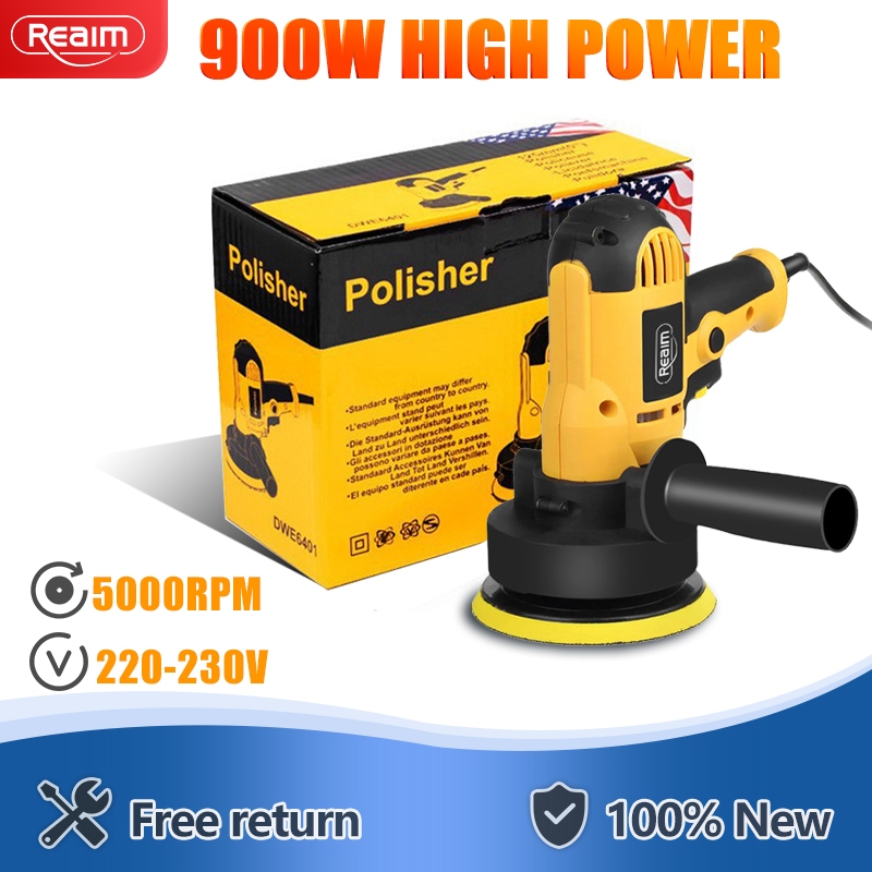 Polisher Electric 900W Heavy Duty High Power Buffing Waxing Machine ...