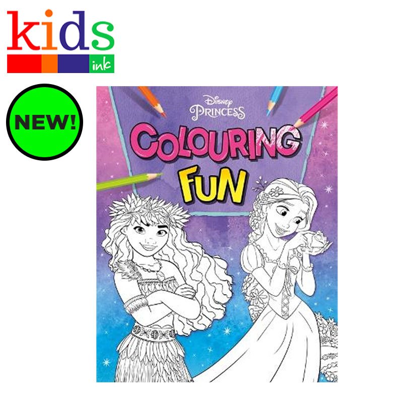 Disney Princess: Colouring Fun - Kids ink | Shopee Philippines