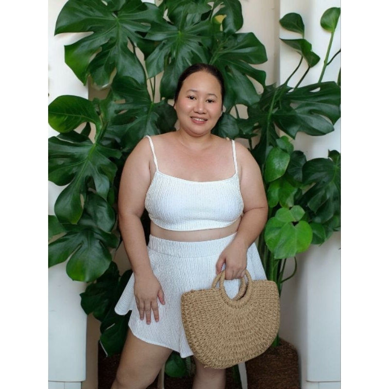 Plus size bralette outfit best sale