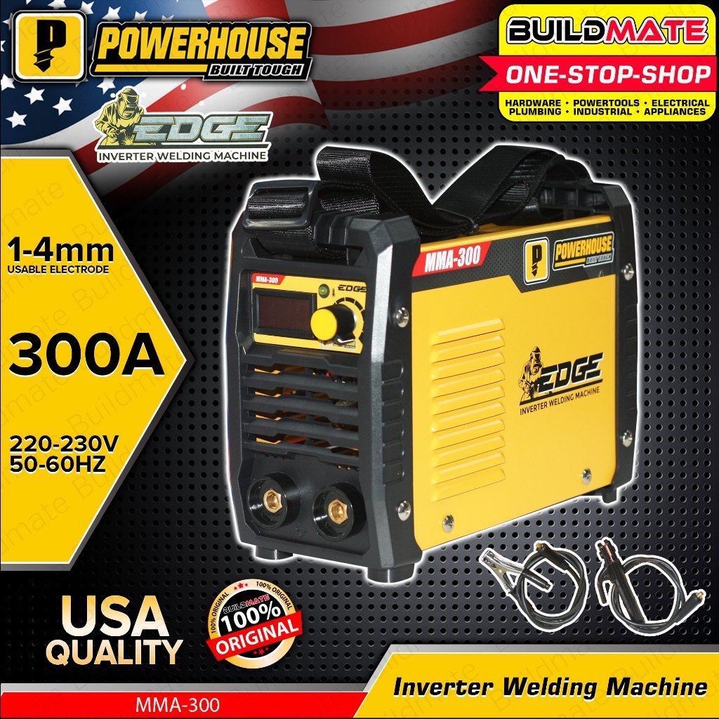 BUILDMATE Powerhouse USA Inverter Welding Machine 200A TIG POWERPLUS