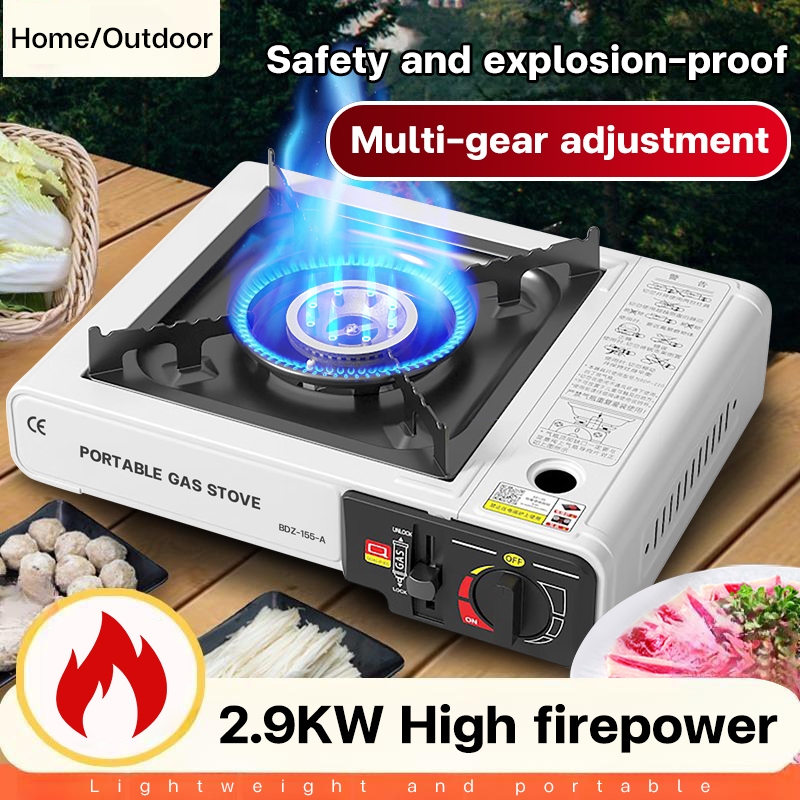 Outdoor Camping Cassette stove portable gas stove picnic barbecue ...