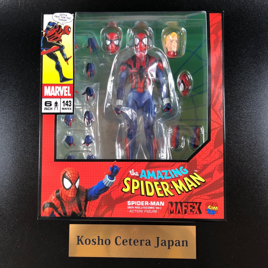 Medicom Toy MAFEX No.143 SPIDER-MAN (BEN REILLY) Spider-Man Ben Reilly ...