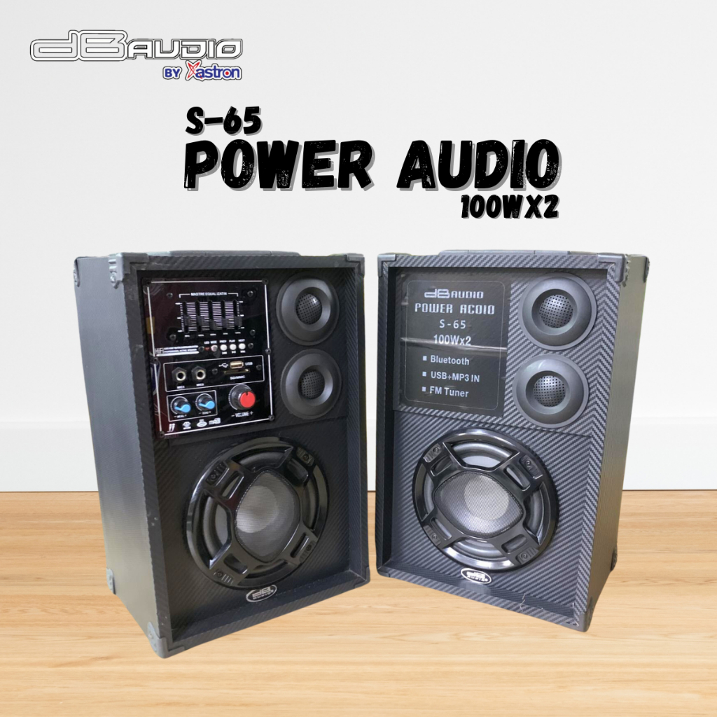 DBaudio Power Audio S65 Bluestream Super Bass Speaker with Fm/Mp3/USB