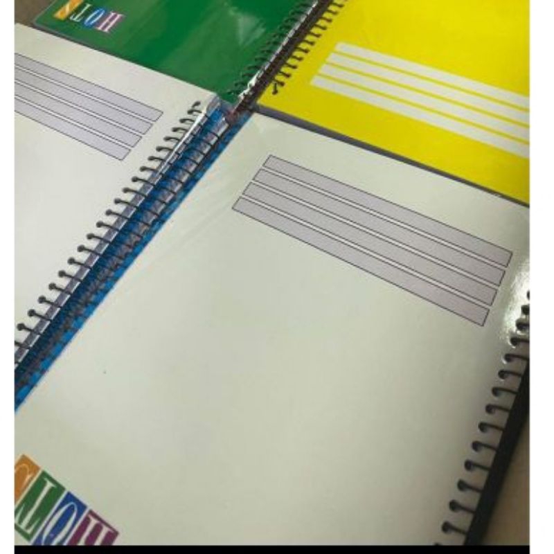 Notebook spiral Hots, pixel and P1 (sold per pack 10pcs) | Shopee ...