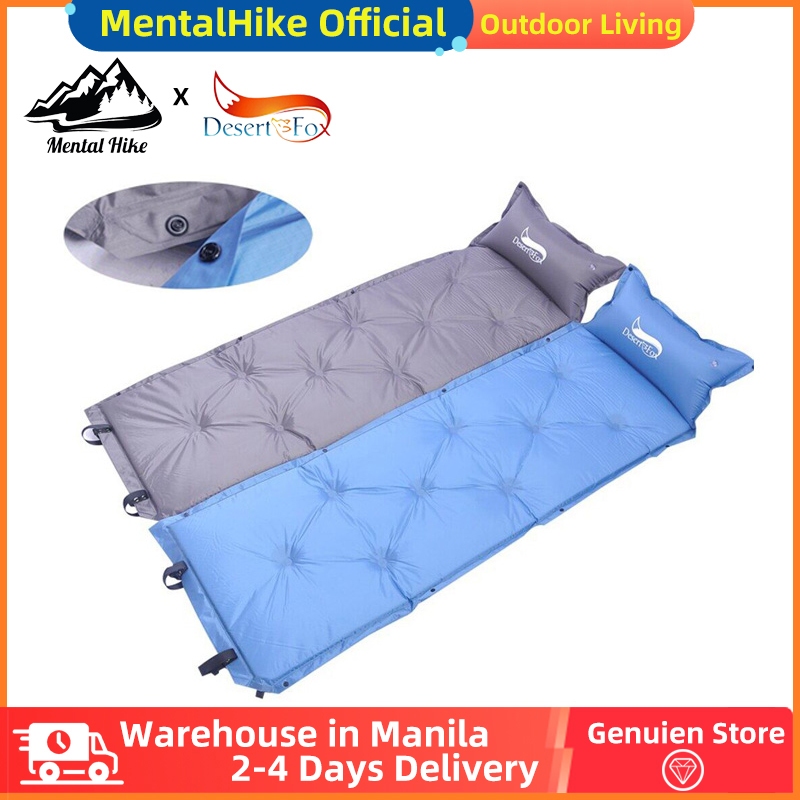 Desert&Fox Auto Inflating Sleeping Pad Tent Air Mattress with Pillow ...