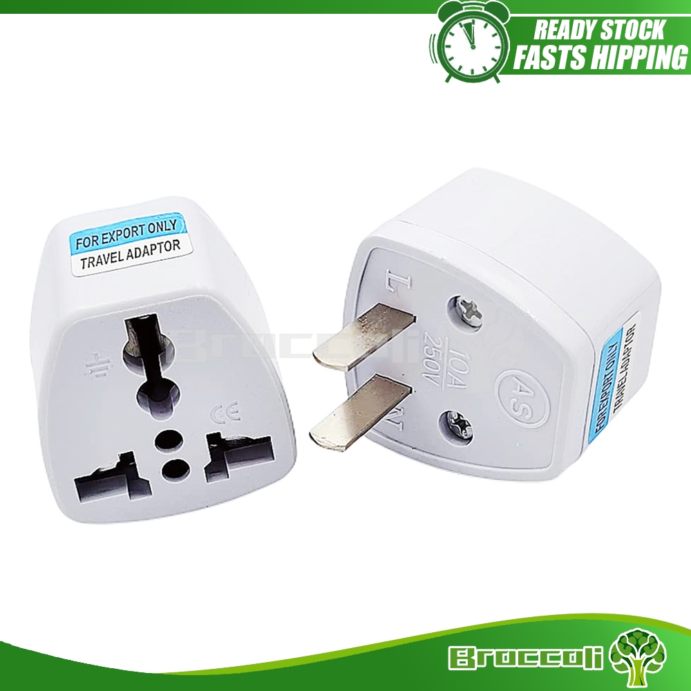 Universal Travel Adapter 3 Pin Plug Power Charger Outlet Plug Converter